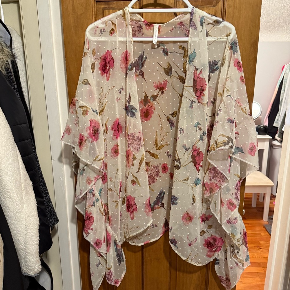 Floral kimono